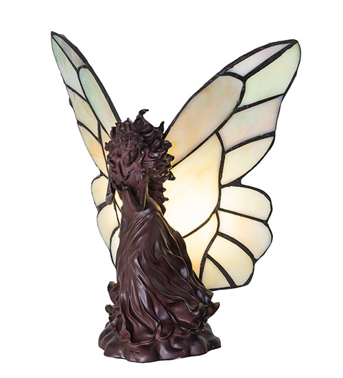 8" High Fairy Holding Ladybug Accent Lamp