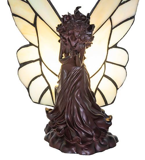 8" High Fairy Holding Ladybug Accent Lamp