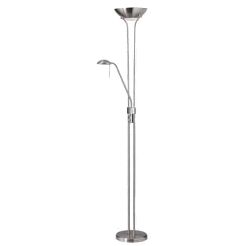 Dainolite Mother/Son Floor Lamp, Matte Black