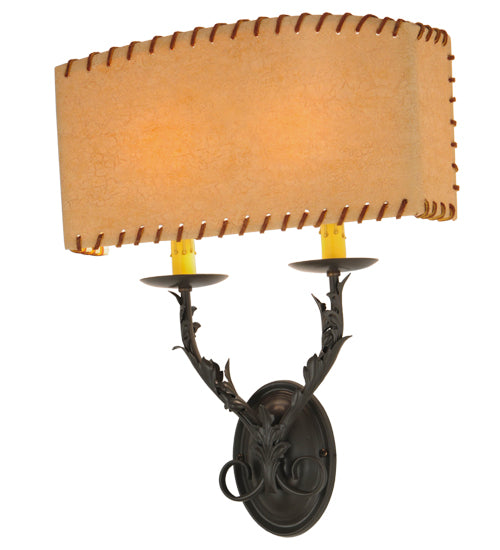 15"W Ranchero Wall Sconce