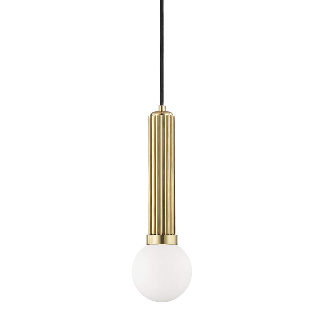 Reade Pendant - Aged Brass