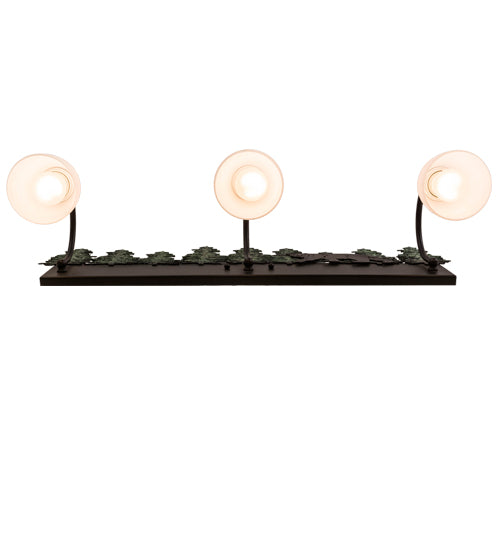 27" Wide Lone Bear 3 Light Vanity