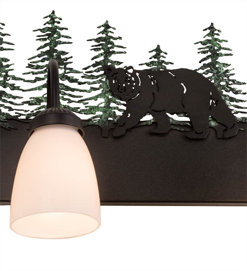 27" Wide Lone Bear 3 Light Vanity