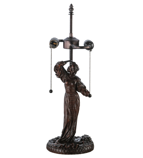 21"H Maxfield Parrish Griselda Table Lamp