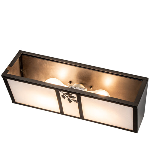 16" Wide Hyde Park Sprig Vanity Light