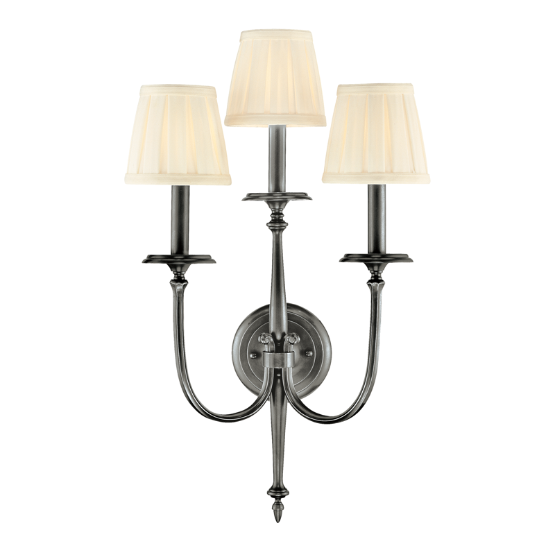 Jefferson Wall Sconce 23" - Antique Nickel