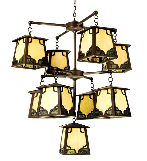 36"Wide Kirkpatrick Stillwater 9 Light Chandelier