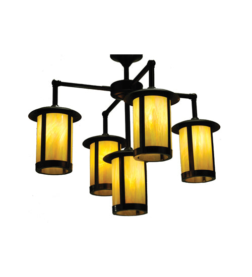 31"W Fulton Prime 5 Lt Chandelier