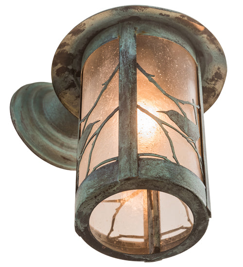 8" Wide Fulton Song Bird Wall Sconce