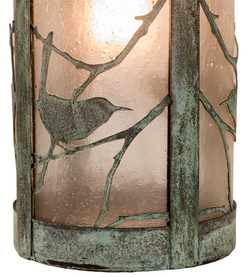 8" Wide Fulton Song Bird Wall Sconce