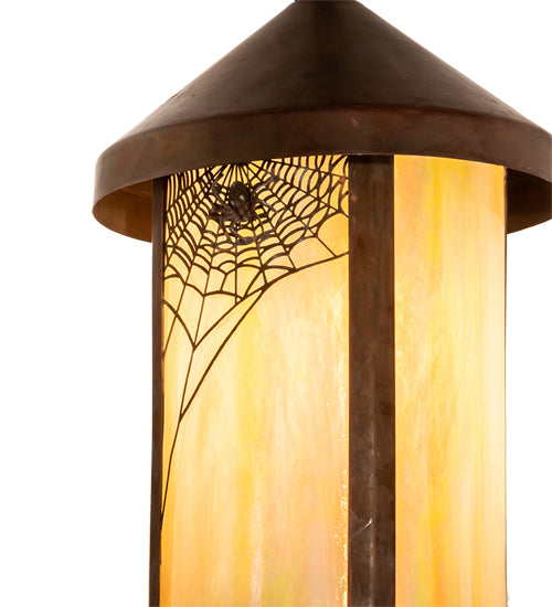 8" Wide Fulton Spider Web Ceiling Pendant