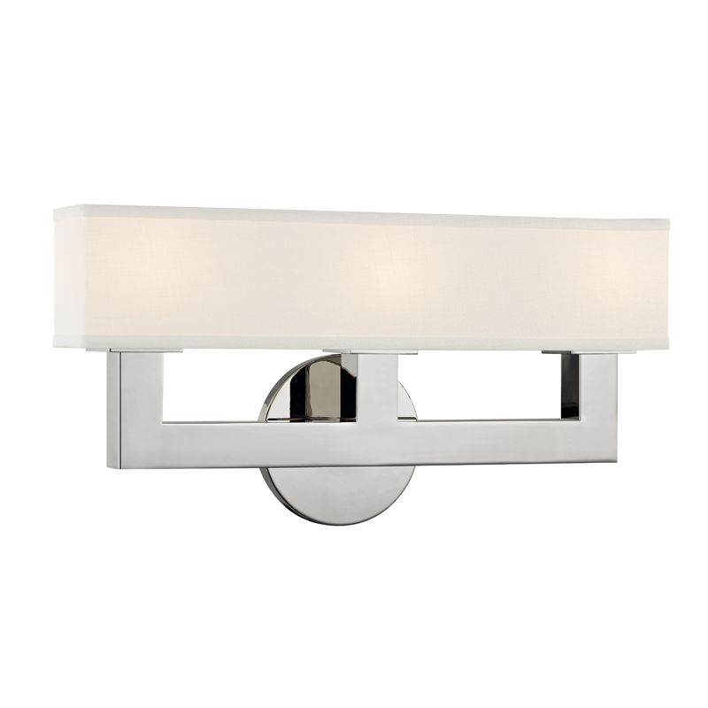 Clarke Wall Sconce 16" - Polished Nickel