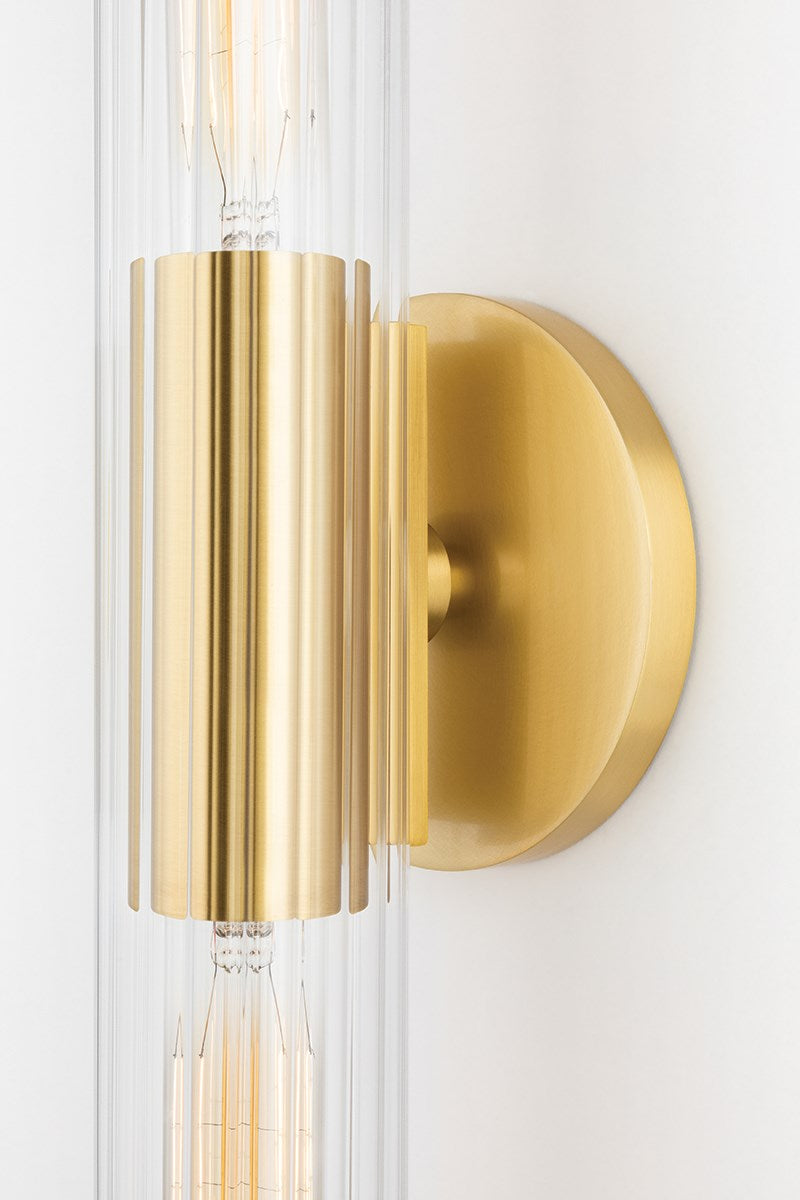 Cecily Wall Sconce 24" - Polished Nickel