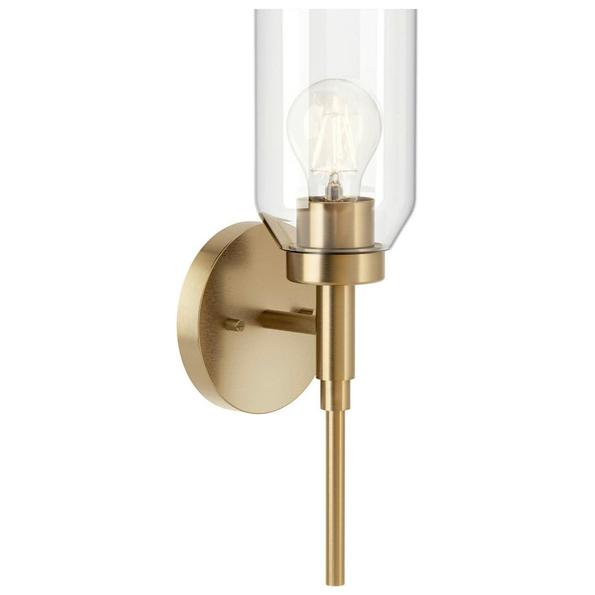 Madden Light Wall Sconce with Clear Glass