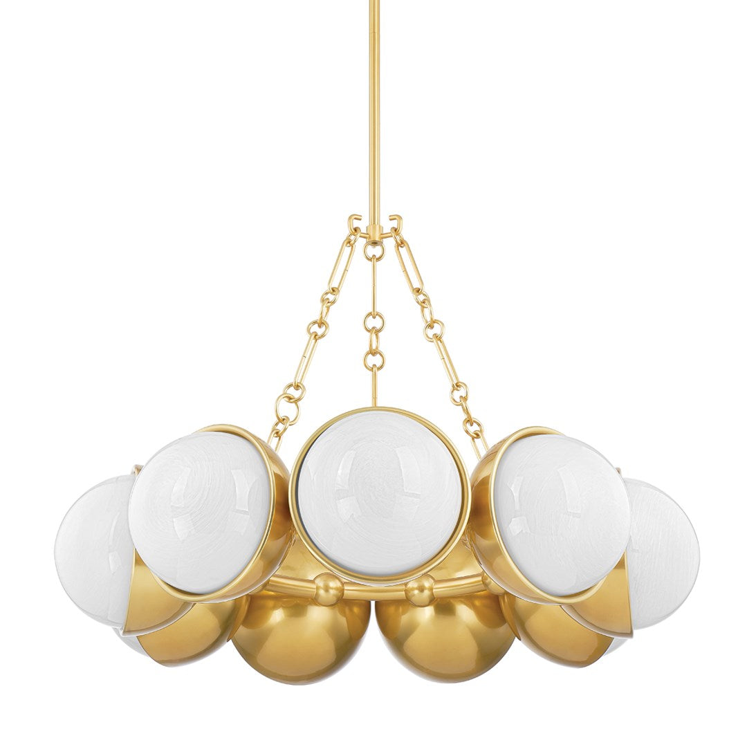 Althea Chandelier - Brass