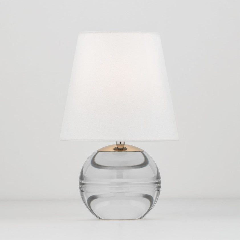 Nicole Table Lamp - Polished Nickel