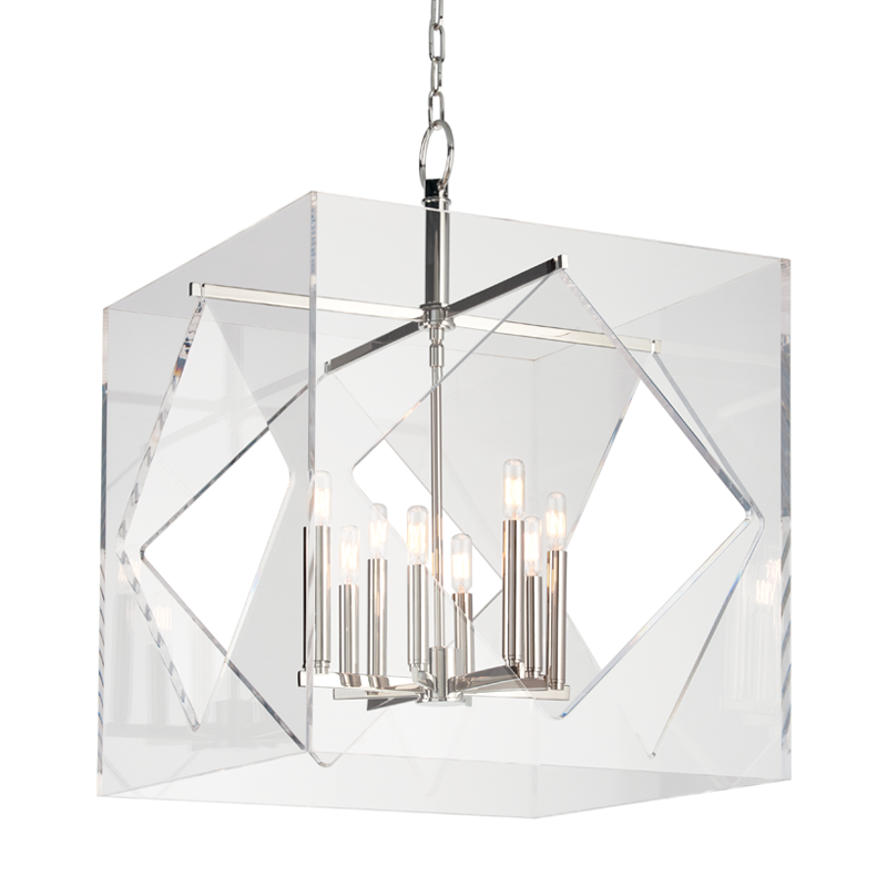 Travis Chandelier - Polished Nickel