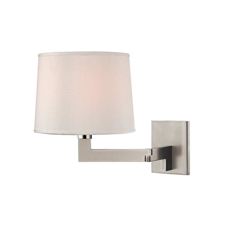 Fairport Wall Sconce 9" - Polished Nickel