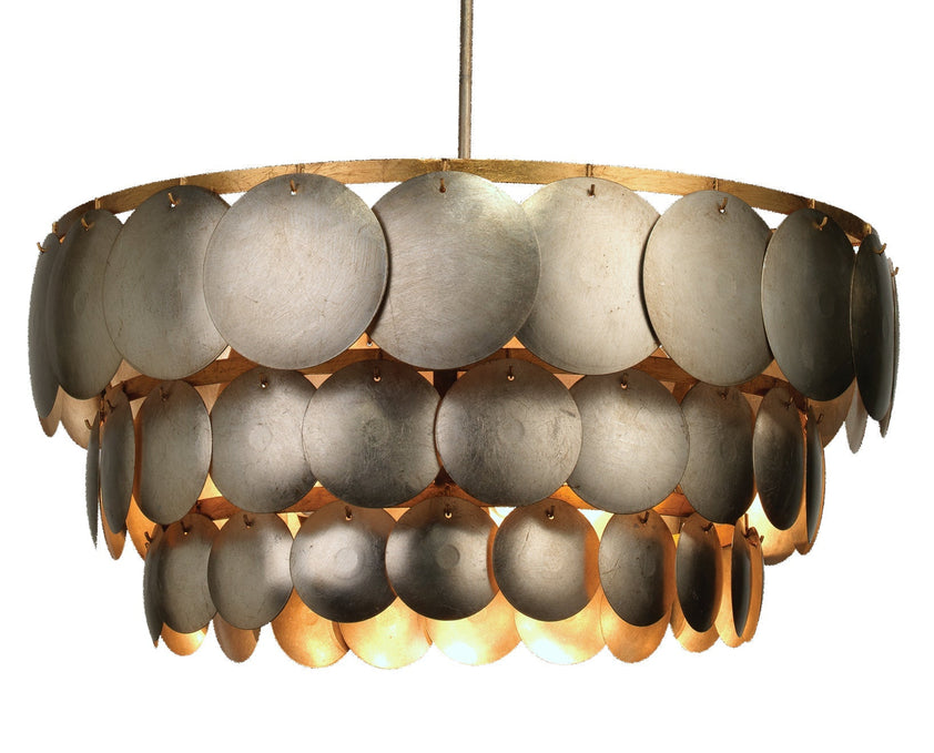 Calypso Three Tier Chandelier-Champagne