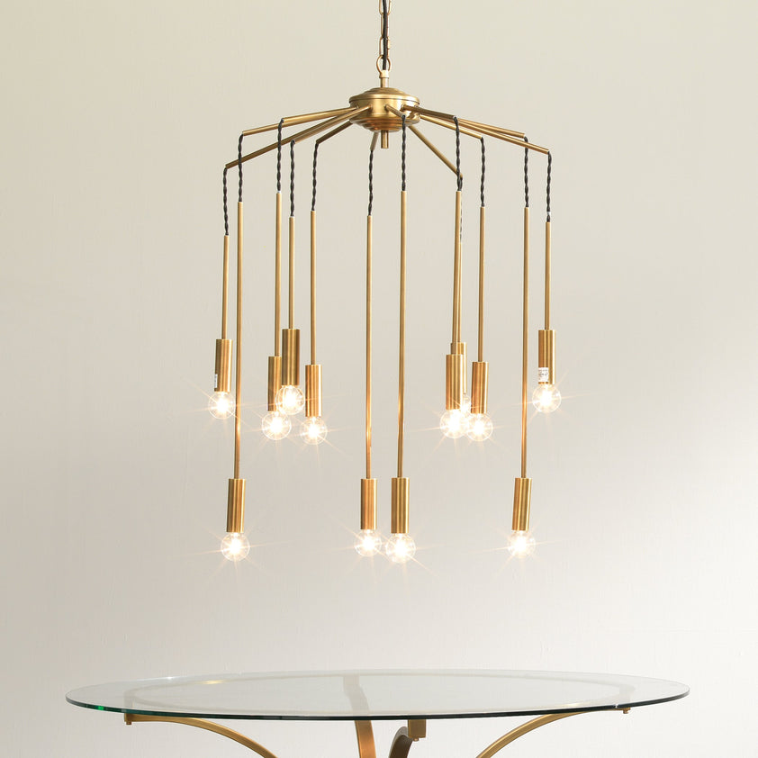 Cascade Pendant-Brass