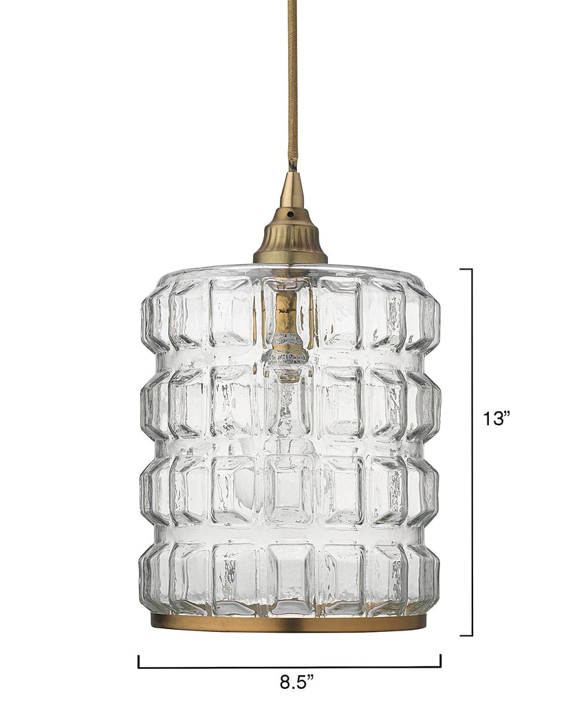 Madison Pendant-Clear -5MADI-CLAB