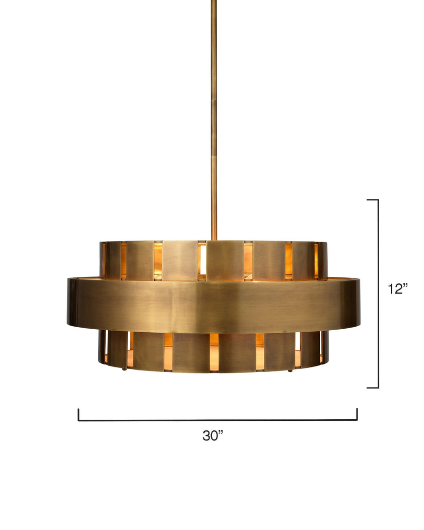 Orbit Chandelier-Brass-5ORBI-LGAB