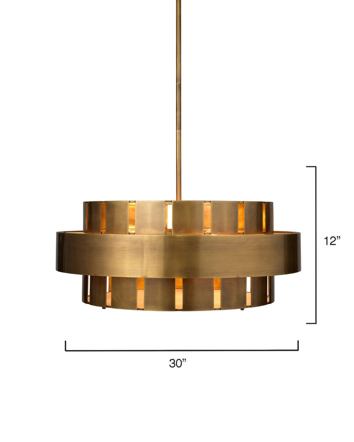 Orbit Chandelier-Brass-5ORBI-LGAB