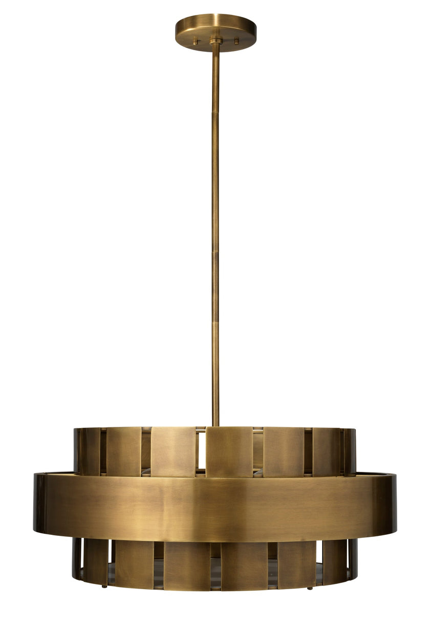 Orbit Chandelier-Brass-5ORBI-LGAB