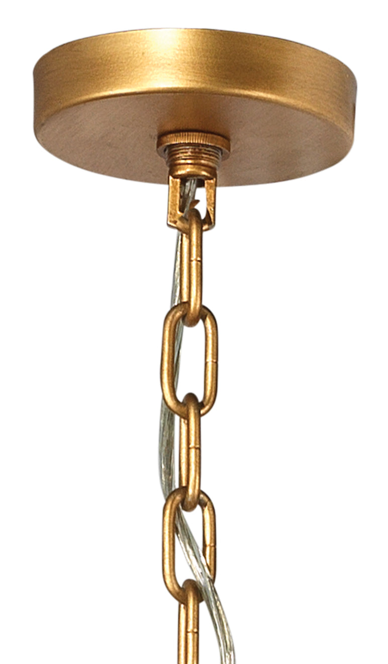 Perignon Three Tier Chandelier-Brass