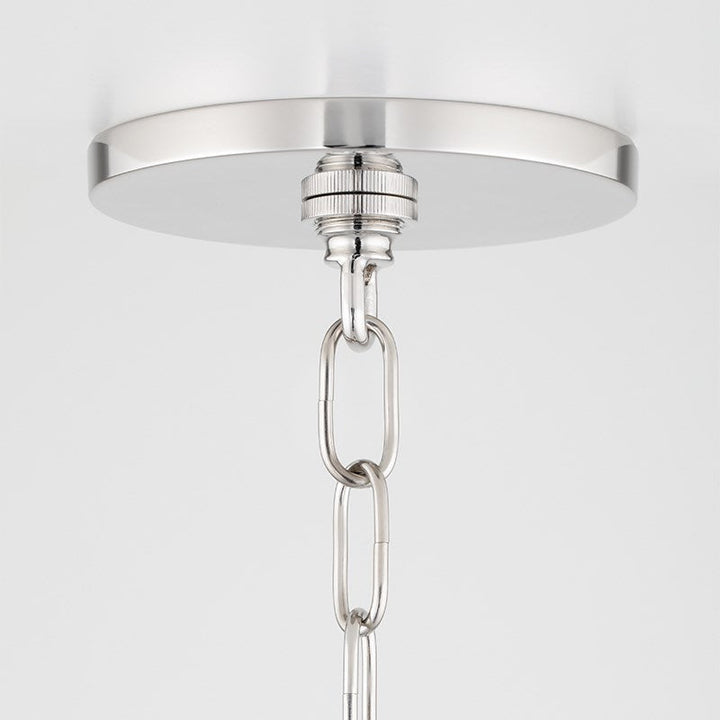 Sasha Pendant 12" - Polished Nickel