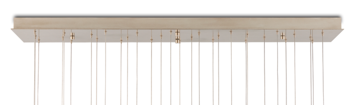 Virtu 30-Light Rectangular Multi-Drop Pendant