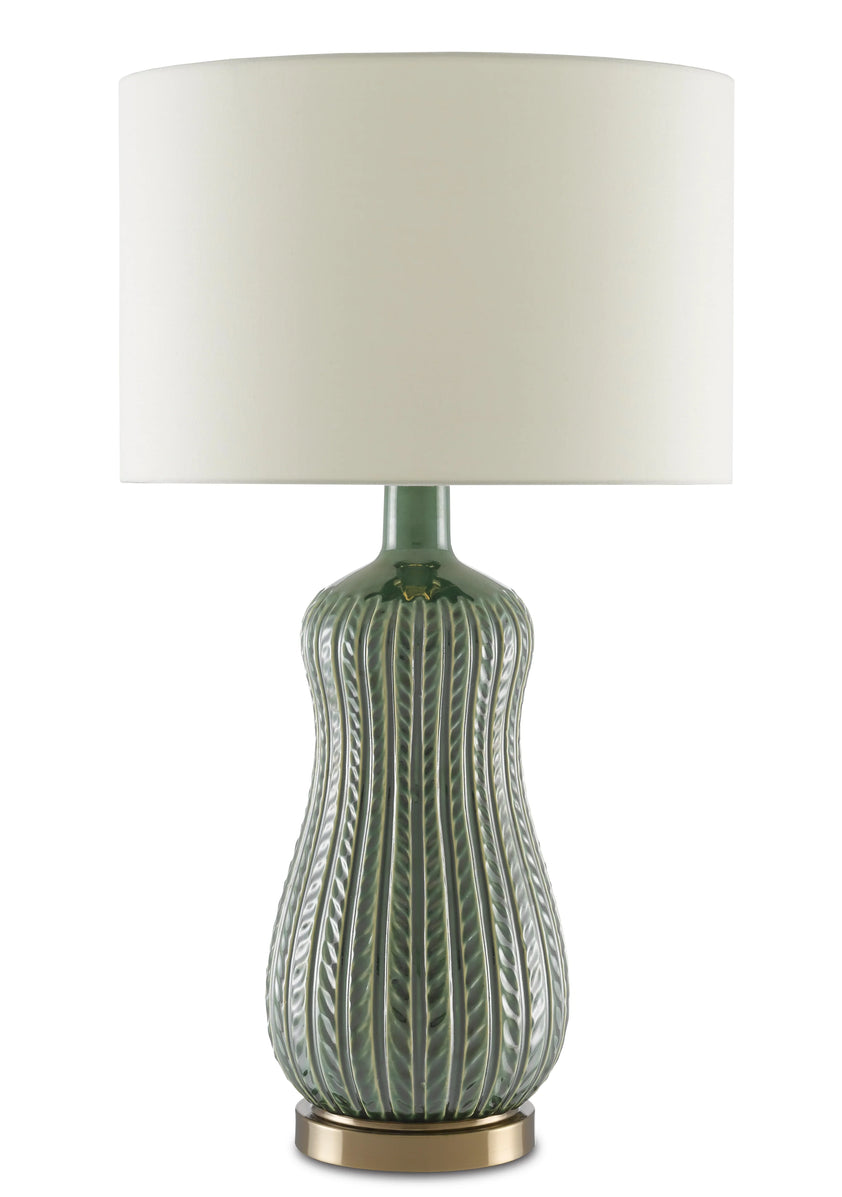 Mamora Green Table Lamp