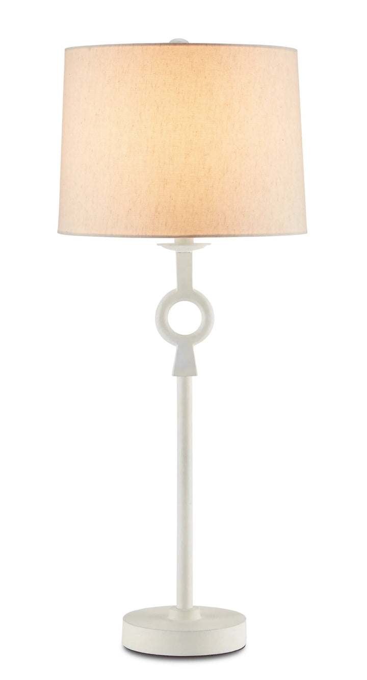 Germaine White Table Lamp