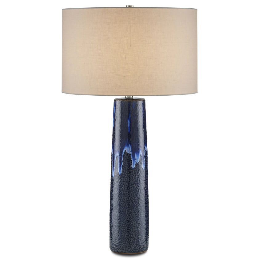 Kelmscott Blue Table Lamp