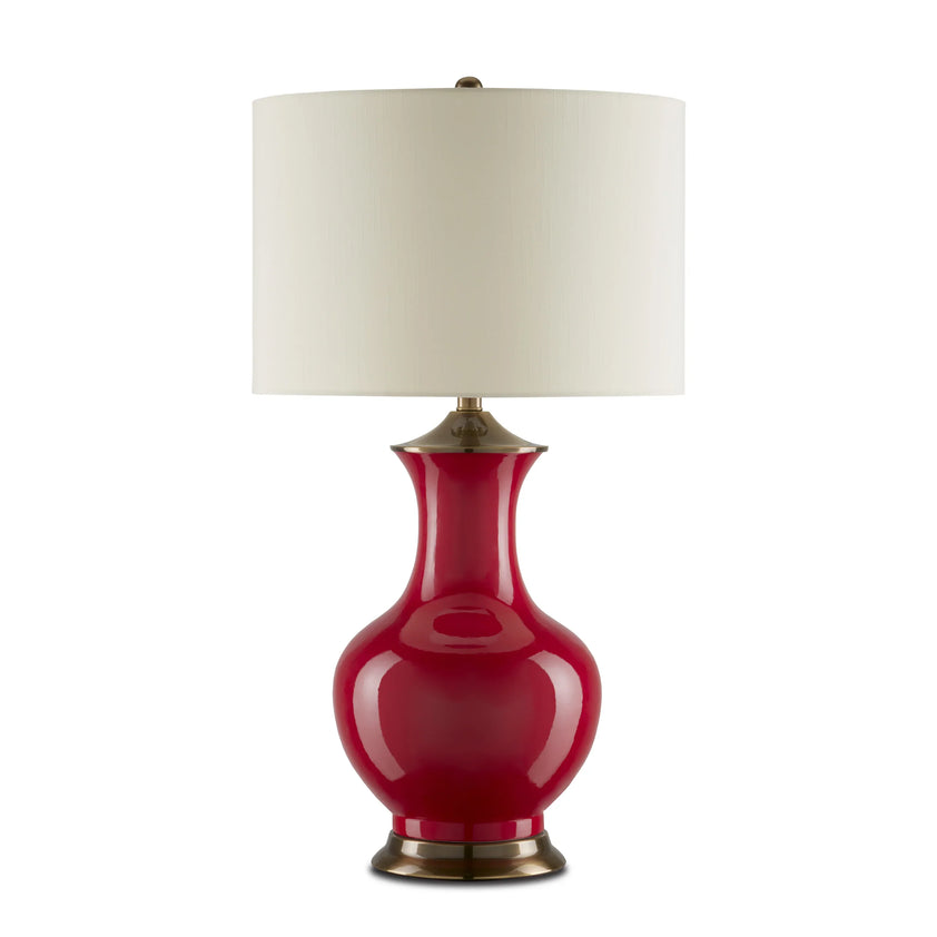 Lilou Red Table Lamp