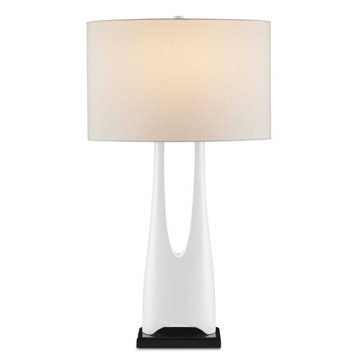 La Porta White Table Lamp