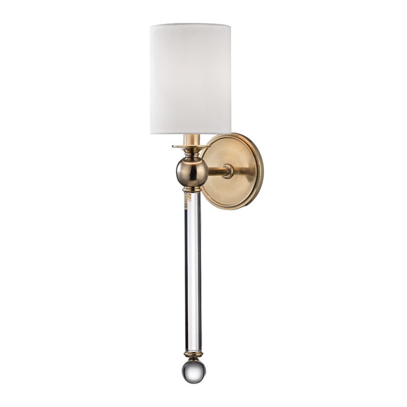 Gordon Wall Sconce 5" - Aged Brass