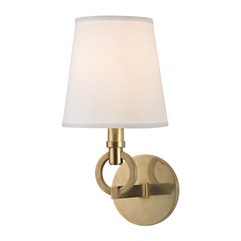 Malibu Wall Sconce - Aged Brass