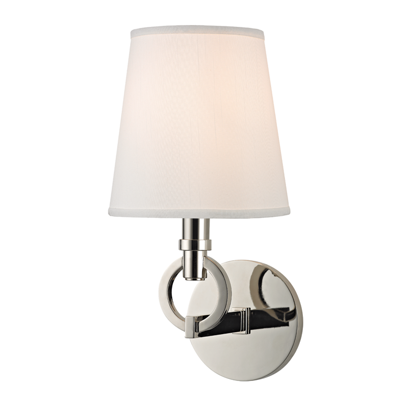 Malibu Wall Sconce - Polished Nickel