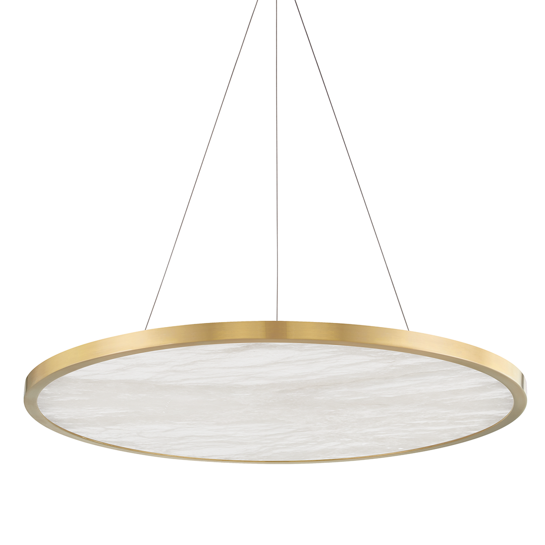 Eastport 36" Led Pendant - Aged Brass