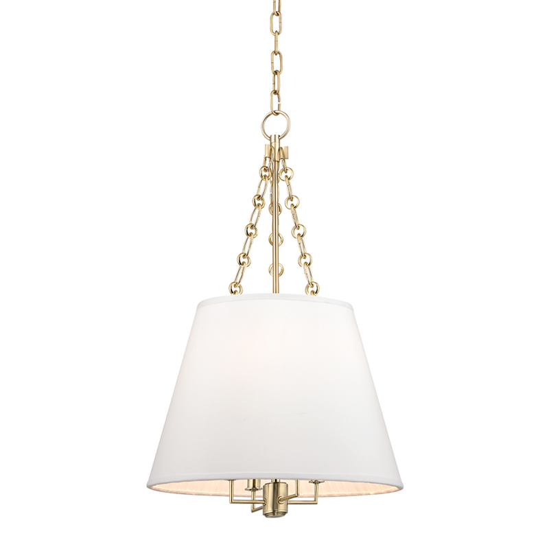 Burdett Pendant 24" - Aged Brass