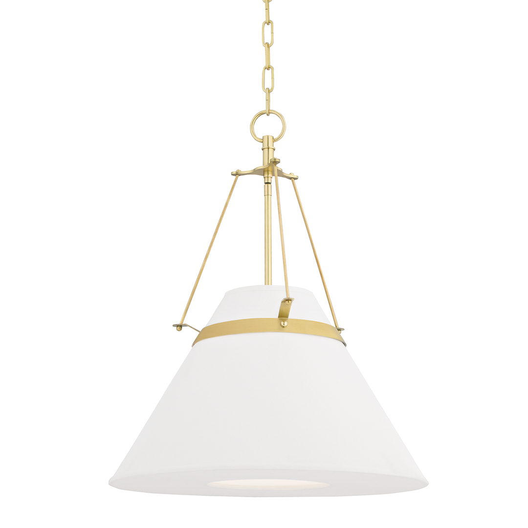 Clemens Pendant - Aged Brass