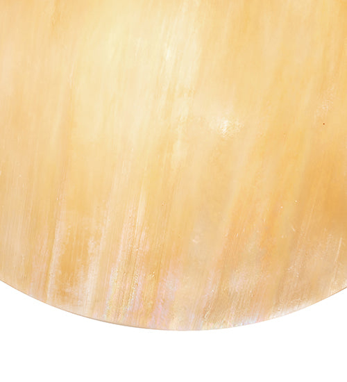 20" Wide Metro Fusion Beige Iridescent Glass Cone Shade