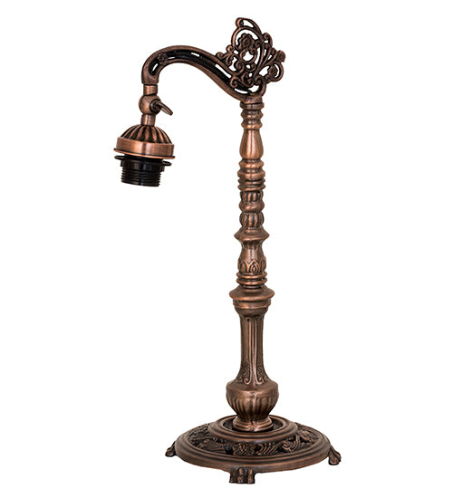 20" High Tiffany Roman Bridge Arm Table Lamp