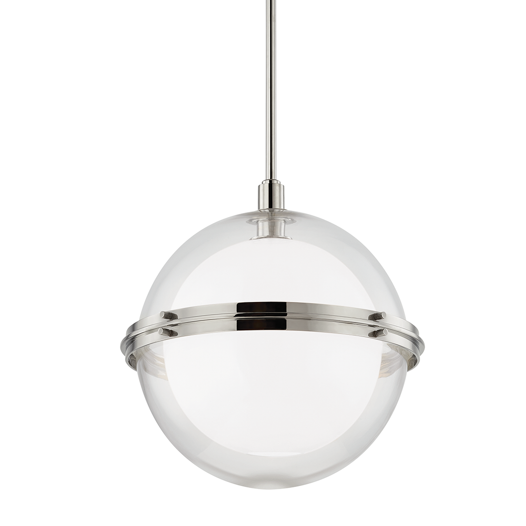 Northport Pendant 19" - Polished Nickel