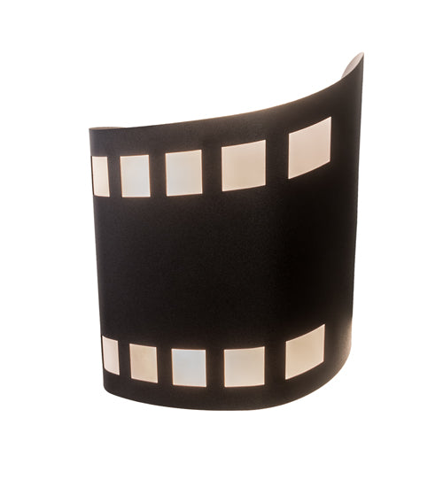 9" Wide Tinseltown Filmstrip Wall Sconce