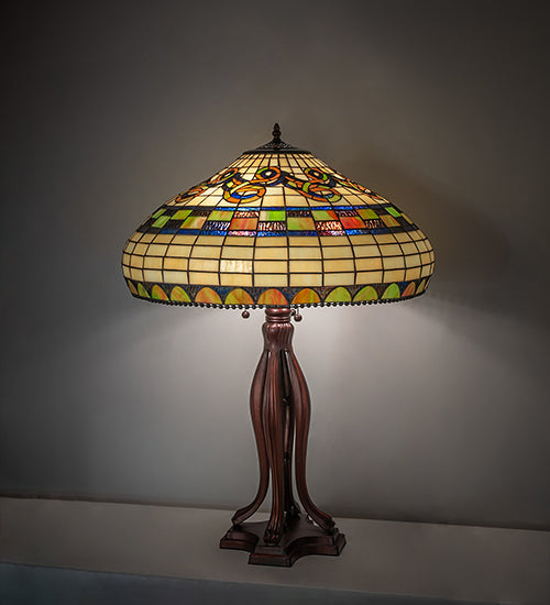 31" High Tiffany Edwardian Table Lamp