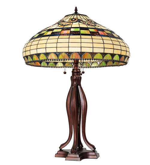 31" High Tiffany Edwardian Table Lamp