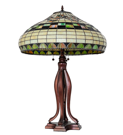 31" High Tiffany Edwardian Table Lamp