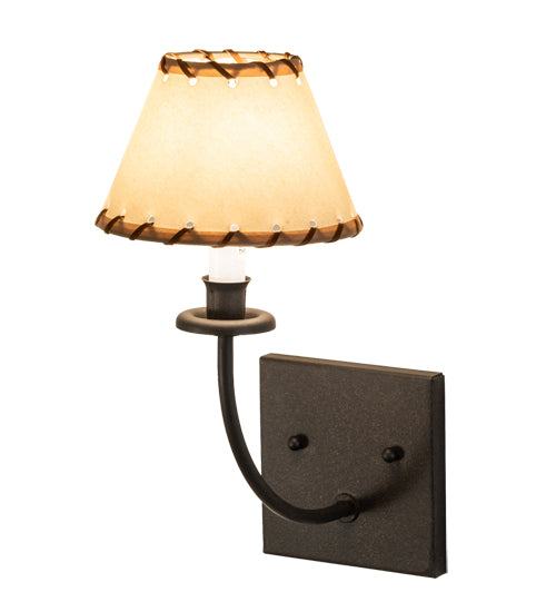 6" Wide Ranchero Wall Sconce